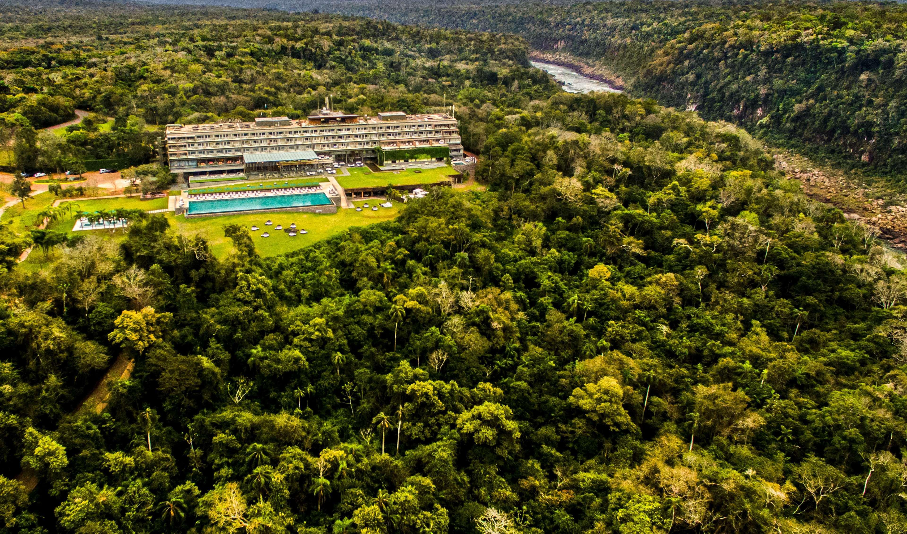 מלון פוארטו איגואסו Gran Melia Iguazu מראה חיצוני תמונה Aerial view of the hotel